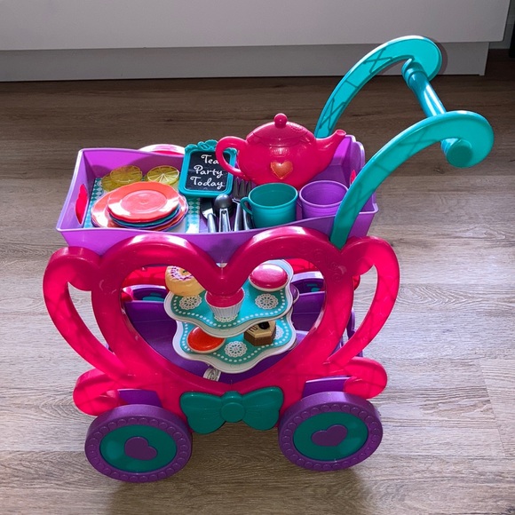 The Kid Connection Toys Kid Connection Tea Cart Play Set Poshmark